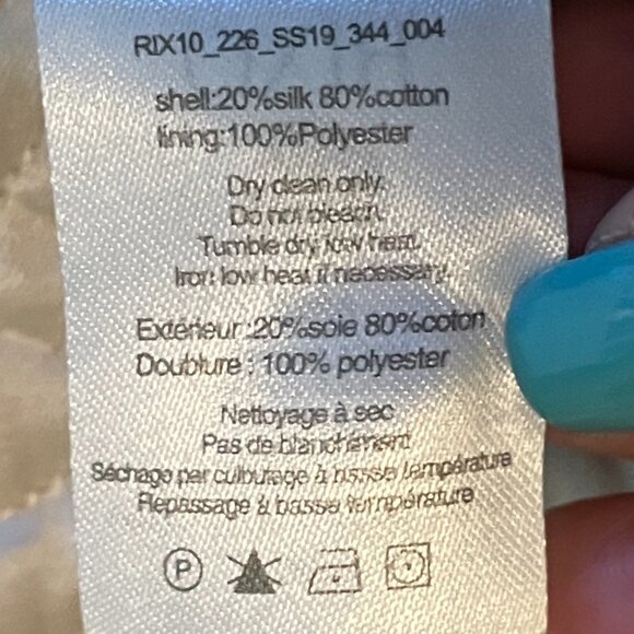 Like New! Rixo Ariel Silk Tulip Midi Dress Size S/P - Picture 11 of 11